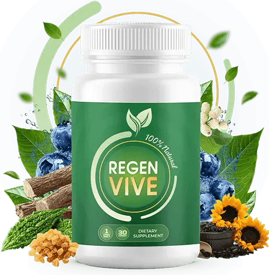 RegenVive blood sugar supplement bottle